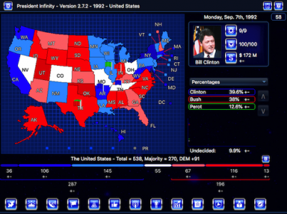 United States 1992 Election 270soft Campaigns